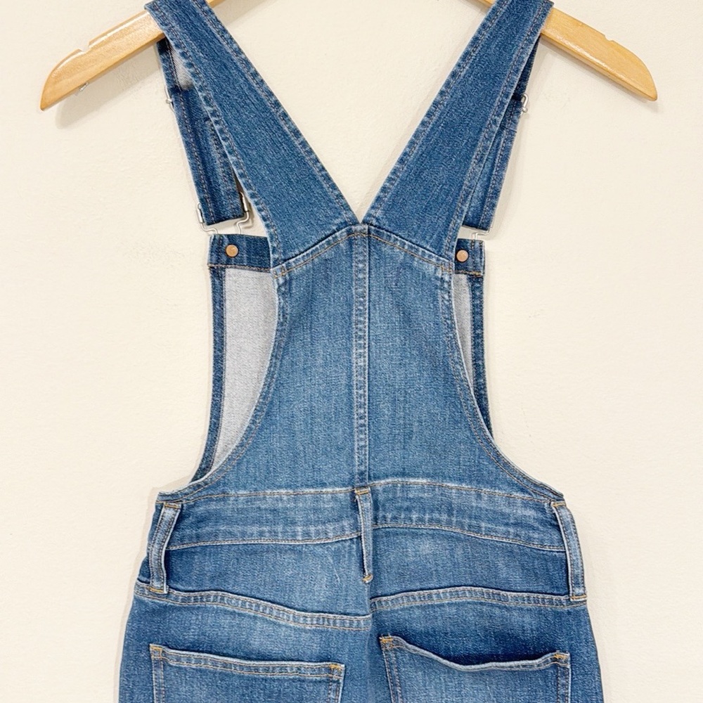 MADEWELL Denim Overalls Jumpsuit Skinny Jansing Wash Size XS Like New! - Picture 9 of 11
